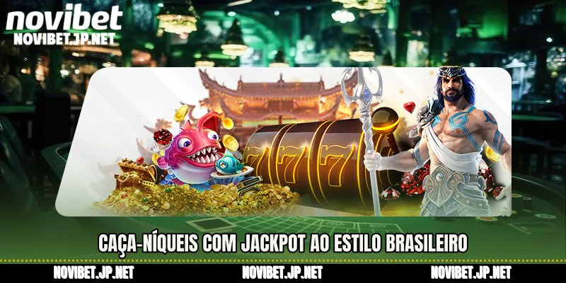 Caça-níqueis com jackpot ao estilo brasileiro 