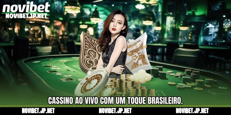 Cassino ao vivo com um toque brasileiro