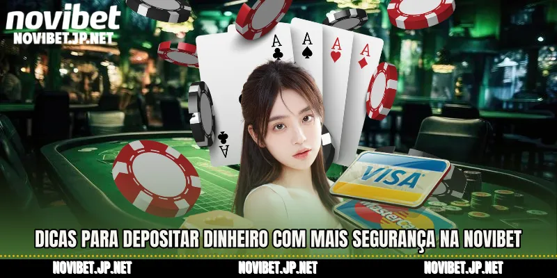 Dicas para depositar dinheiro com mais segurança na Novibet
