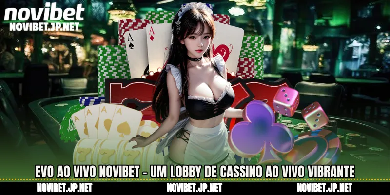 Evo Ao Vivo Novibet - Um Lobby De Cassino Ao Vivo Vibrante