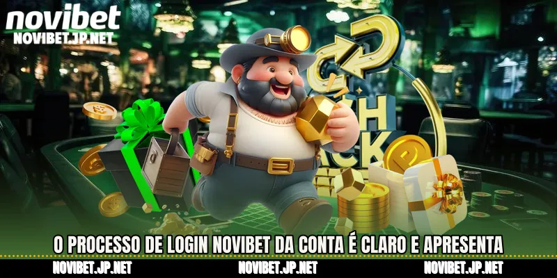 O processo de login Novibet da conta é claro e apresenta